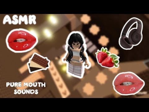 20MINS SPECIAL 彡 ROBLOX EXTREME ASMR PURE MOUTH SOUNDS & KISSES ୧ 🎀🍓💗