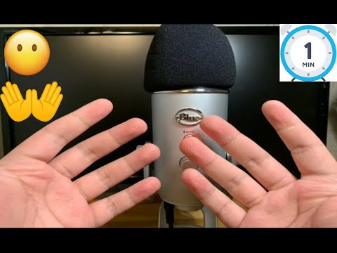 ASMR 1 Minute #shorts Hand Sounds (No Talking)