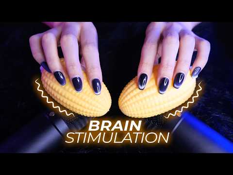 ASMR STIMULATING Your Brain with Muffled & Sticky Triggers (No Talking)