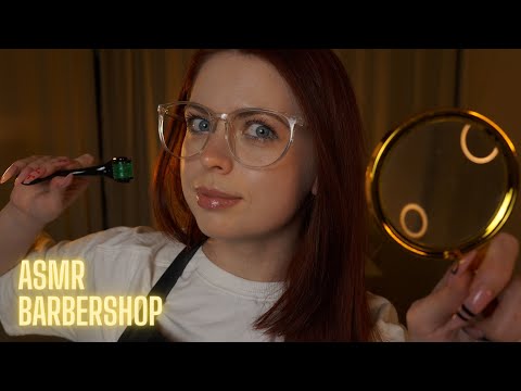 [ASMR] Barbershop 💈 Treating Your Hair Loss | Layered Sounds