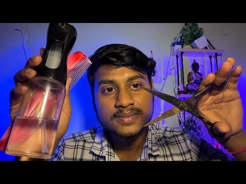 ASMR Gentle Barber Shop Haircut ✂️😴 | You’ll Fall Asleep in Minutes