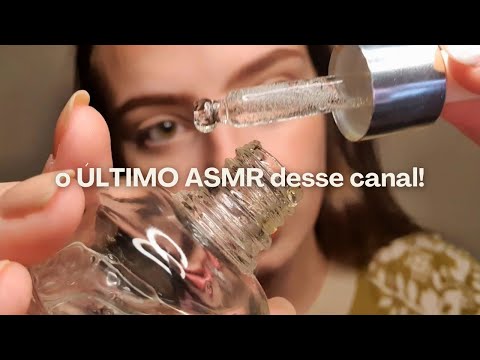 ASMR MASSAGEM RELAXANTE NO SEU ROSTO para sono PROFUNDO! ♥ Camila ASMR