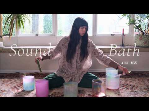 Crystal Alchemy Singing Bowls | Cleanse the Energy of Your Home | 432 hz Healing Frequencies ✨