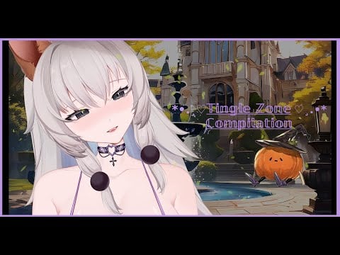 [VTUBER 3Dio ASMR] Binaural triggers to COMFORT you! [NO TALKING]- Tingle Zone Compilation-11/23/23