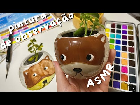 ASMR | Pintura de observação 🎨