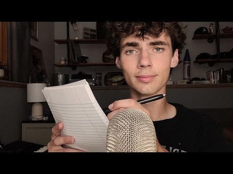 ASMR Interviewing you but the questions I'm asking couldn't possibly help with the hiring process
