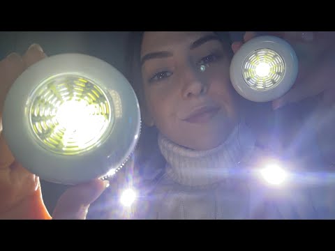 ASMR Looking at Your Eyes with Lights only 🔆 Bright Light ASMR