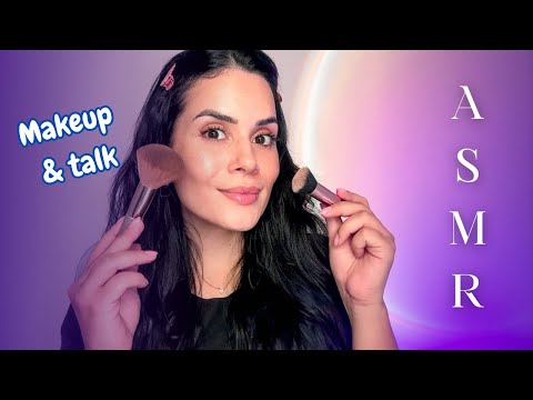ASMR| Sussurros, Makeup e Conversa - asmr caseirinho