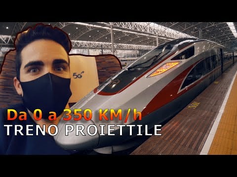 TRENO PROIETTILE SUPER VELOCE CINESE! La Cina ha i MIGLIORI TRENI del MONDO? 1300 Km in 4 ore