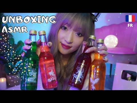 ASMR UNBOXING 📦 LES 5 ELIXIRS DES TROIS SORCIERS ⚡️🧙🏻‍♂️ et autres friandises en tous genres 😍