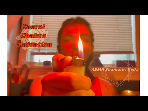 Follow YOUR Light🕯️🧡 | Sacral Chakra Activation | ASMR Shamanic Reiki