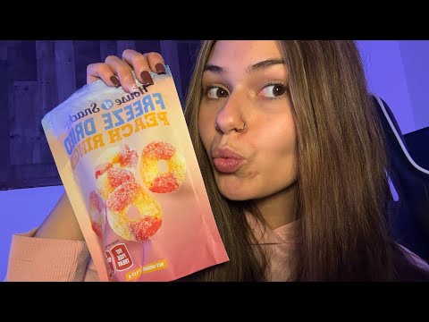 ASMR TRYING FREEZE DRIED CANDY MUKBANG✨(Crunchy & Tingly Sounds)