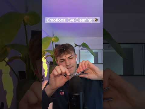 Cleaning your eyes internally