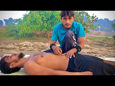 ASMR Aggressive Male Belly Button Massage For Relax By Master Foji #asmr #asmrmassage #relax