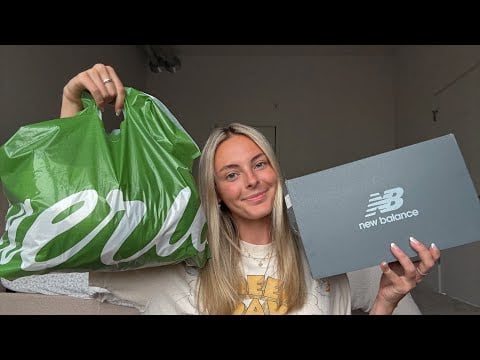ASMR Clothing Haul | Fabric Scratching & Soft Whispering