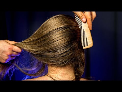 ULTIMATE ASMR HAIR BRUSHING EXPERIENCE with Scalp Massage & Hair Play (Satisfying Relaxation)