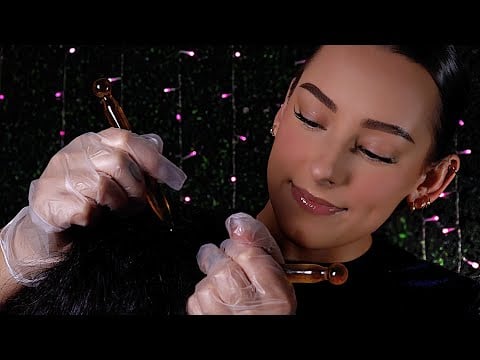 ASMR Soothing Scalp Oil Treatment - Very Relaxing