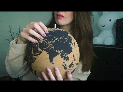 ASMR - Fast Tapping & Scratching on Cork - No Talking