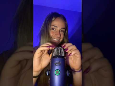 ASMR SUPER RÁPIDO 💜 #asmr #dormir #visualtingle #tingles