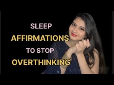 How to stop Overthinking & Heal Past Pain in Sleep | ASMR Night Affirmations