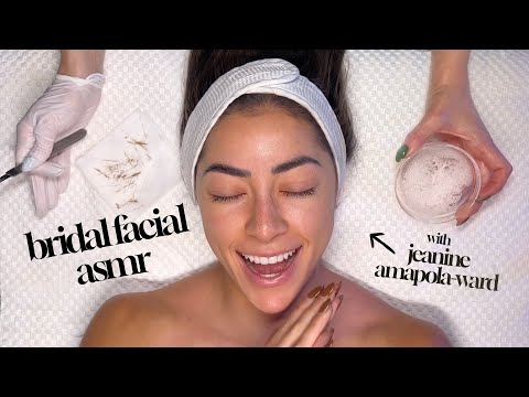 ASMR-ish FACIAL | Dermaplaning Before ‘I Do’: Jeanine Amapola Pre-Wedding Glow!