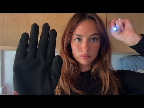 [ASMR] chaotic cop pulls you over (FAST focus tests & pat down)