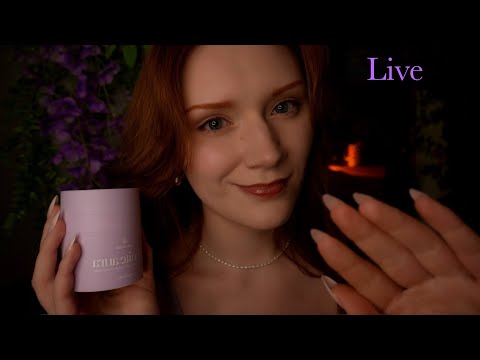 ASMR😴Spit painting,Makeup,Spider web,Honey dipper, Face brushing,Mouth sounds 🥰