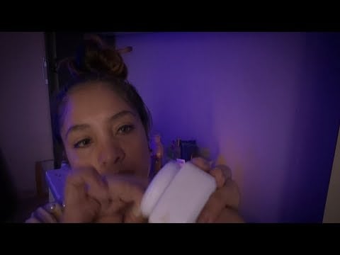 ASMR Esfoliação e Massagem fast and aggressive nas suas mãos, com cremes, óleos, batidinhas, rolos..