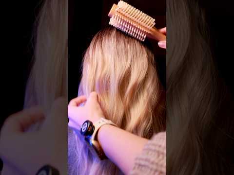 For those who missed my ASMR hairbrushing videos ♥️ #asmrhair #asmr #satisfyingvideos #hairbrushing