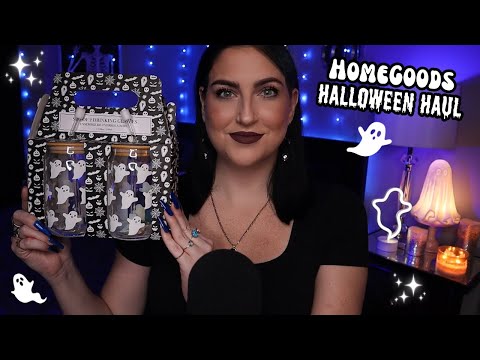 ASMR | HomeGoods Halloween Decor Haul 🎃