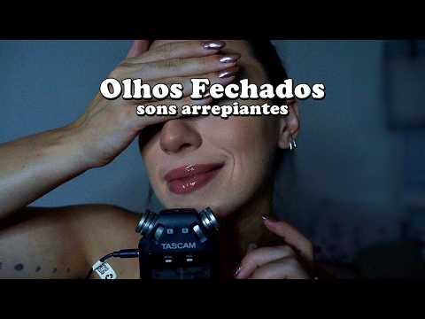 ASMR para Ouvir com os Olhos Fechados! (escurinho, sussurros lentos, sons arrepiantes)