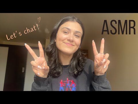 ASMR | Relaxing Rambles + Hand Movements ✨ (LOFI)