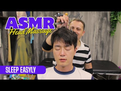 ASMR SLEEP Massage To Go To Sleep | Customer Care At Barber Shop