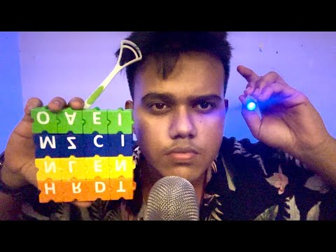 ASMR Fast Cranial Nerve Exam 