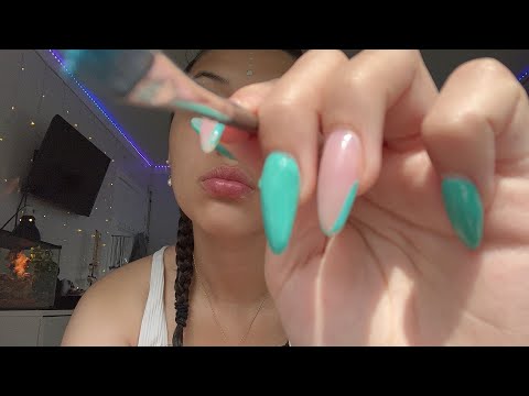 ASMR~ painting your face :)) soft spoken