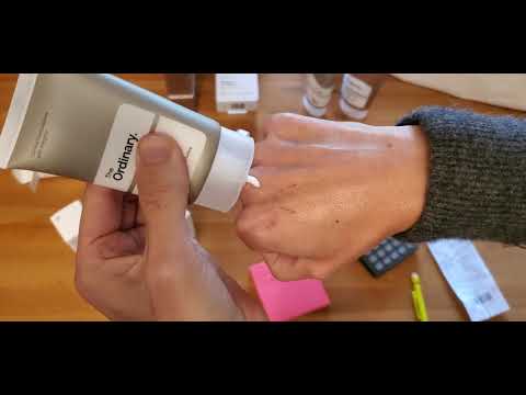 unboxing products from the Ordinary