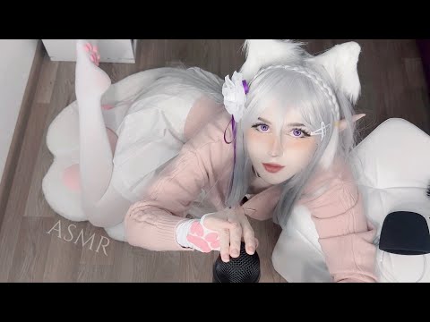 ASMR Mic Pumping With Catgirl