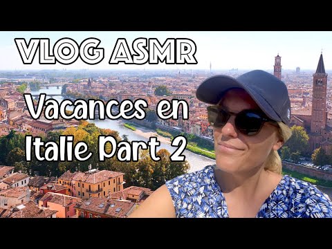 ASMR FR 🇮🇹 Vlog ASMR - Vacances en Italie part 2 (chuchotement proche du micro / Blue Yeti) 🇮🇹