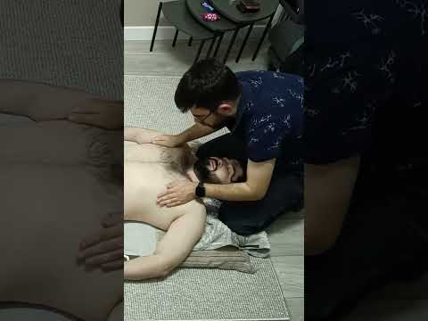 ASMR CHEST THERAPY SLEEP MASSAGE  #massage #easyturkish #relax #chiropractor