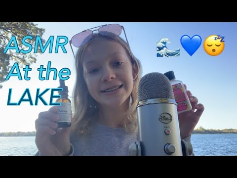 ASMR at the lake 💙😴🌊