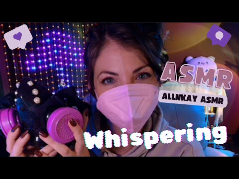 ASMR Layered Masks whispering