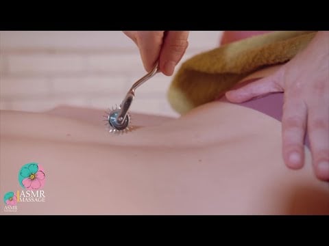 Relaxing ASMR Scratching with Massage Tools