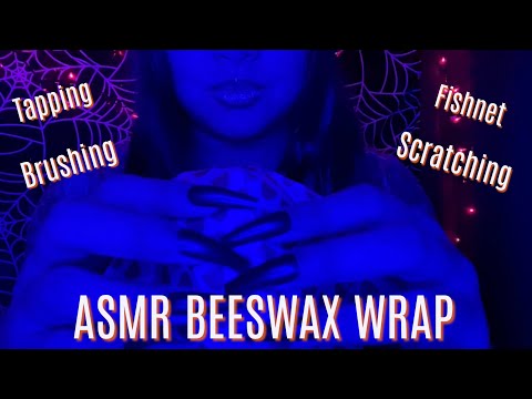 ASMR Beeswax Wrap | Fast Tapping, Scratching, and Brushing (No Talking)