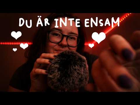 ASMR Lider du av psykisk ohälsa? Se hit ♥ fluffy mic ♥