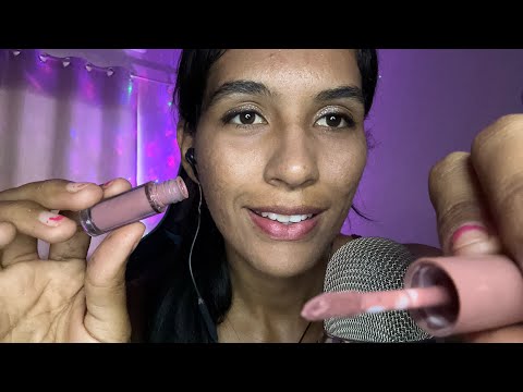 ASMR UMA MAKE RÁPIDA PARA SEU TURNO DA NOITE 🌓