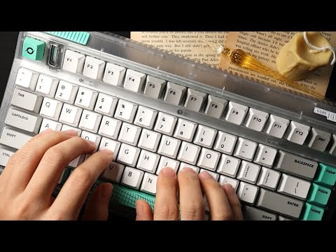 ASMR Extremely Relaxing Keyboard Typing Sounds 귀에 착착 감기는 키보드 타이핑 소리