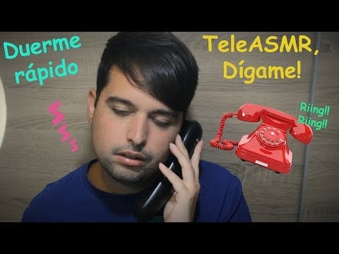 ASMR en español  Línea telefónica TeleASMR Part I