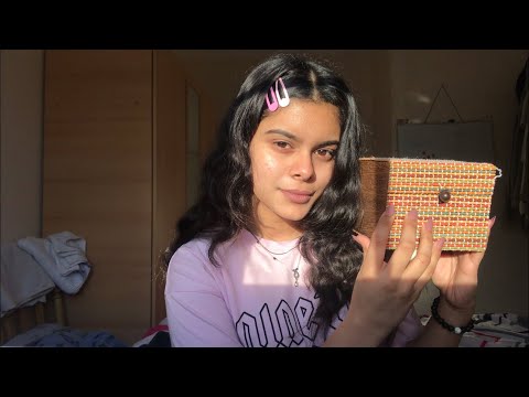 ASMR - textured scratching w/ fake nails