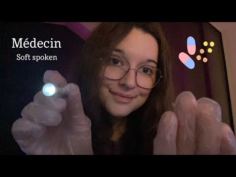 ASMR | Roleplay médecin (soft spoken) 🥼