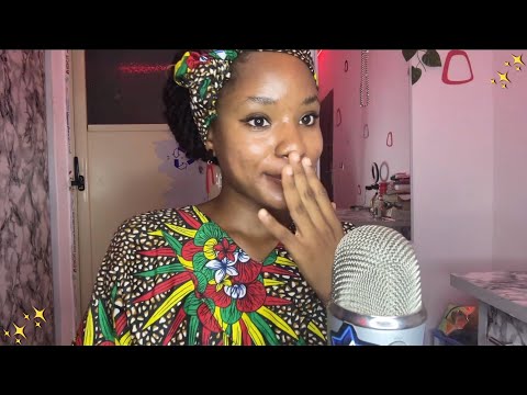 ASMR Tingly Mouth Sounds and Hand Movements